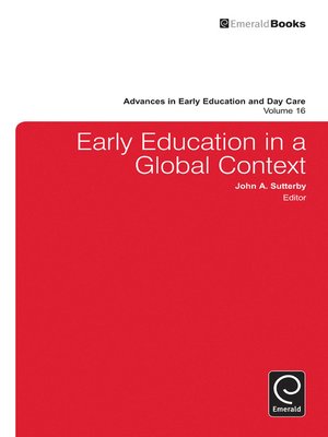 cover image of Advances in Early Education & Day Care, Volume 16